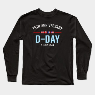 D-Day 75 Year Anniversary Long Sleeve T-Shirt